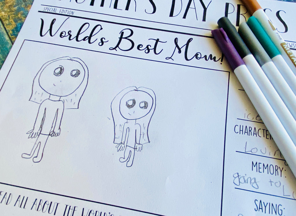 FREE Mother's Day Newspaper PRINTABLE