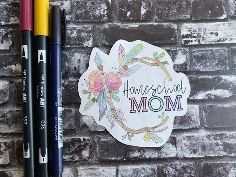 Homeschool Mom Sticker