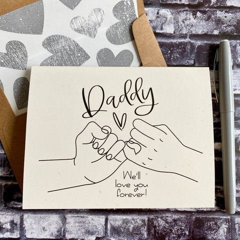 Pinky Promise - Personalized Greeting Card
