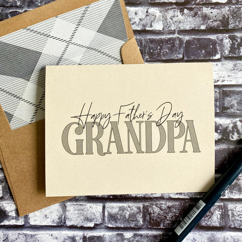 Happy Father's Day - Personalized Greeting Card